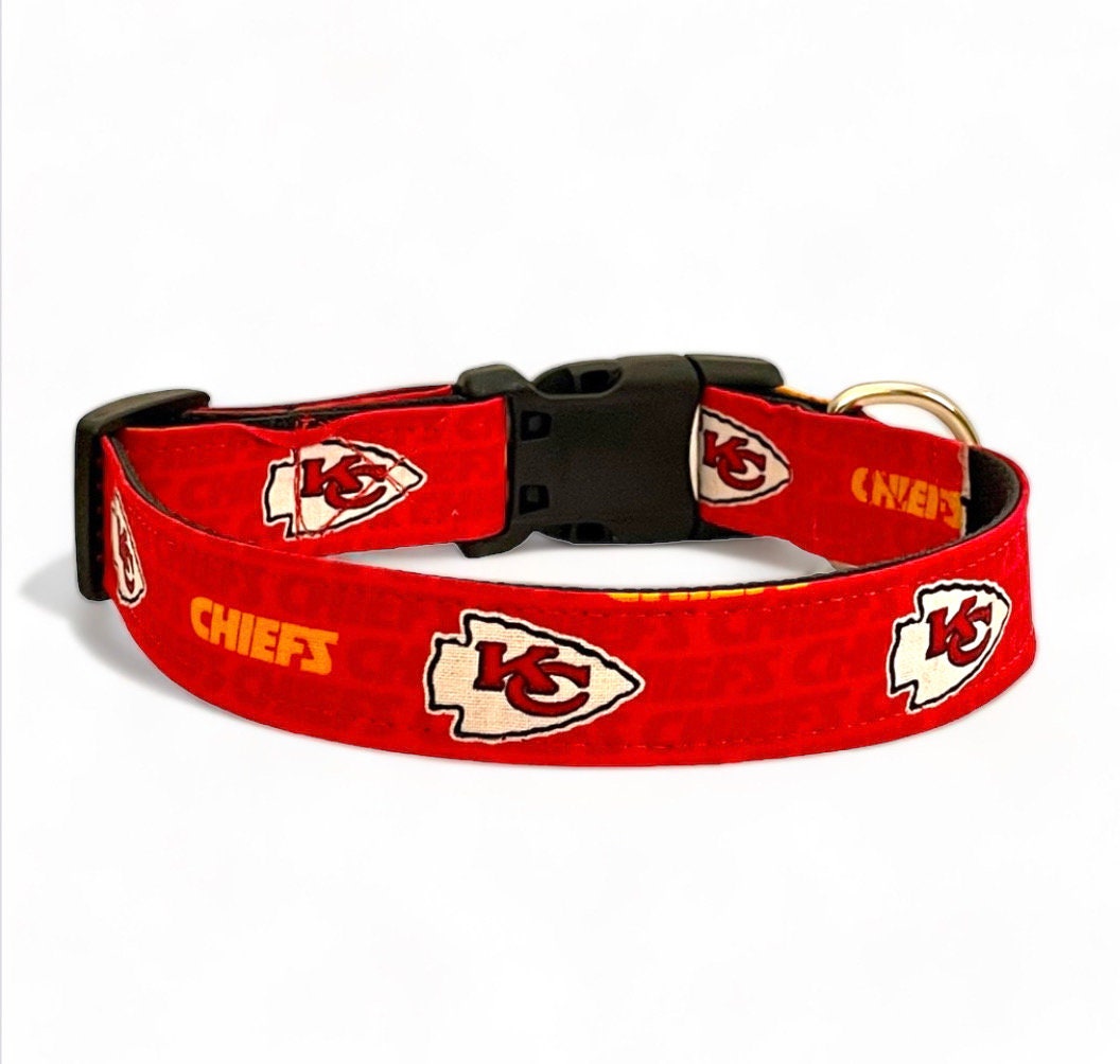 Kansas city chiefs store dog collar