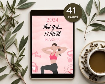 THAT GIRL FITNESS planner - rebrand and resell as your own (plr)