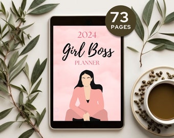 THAT GIRL, girl boss planner - rebrand and resell as your own (plr)