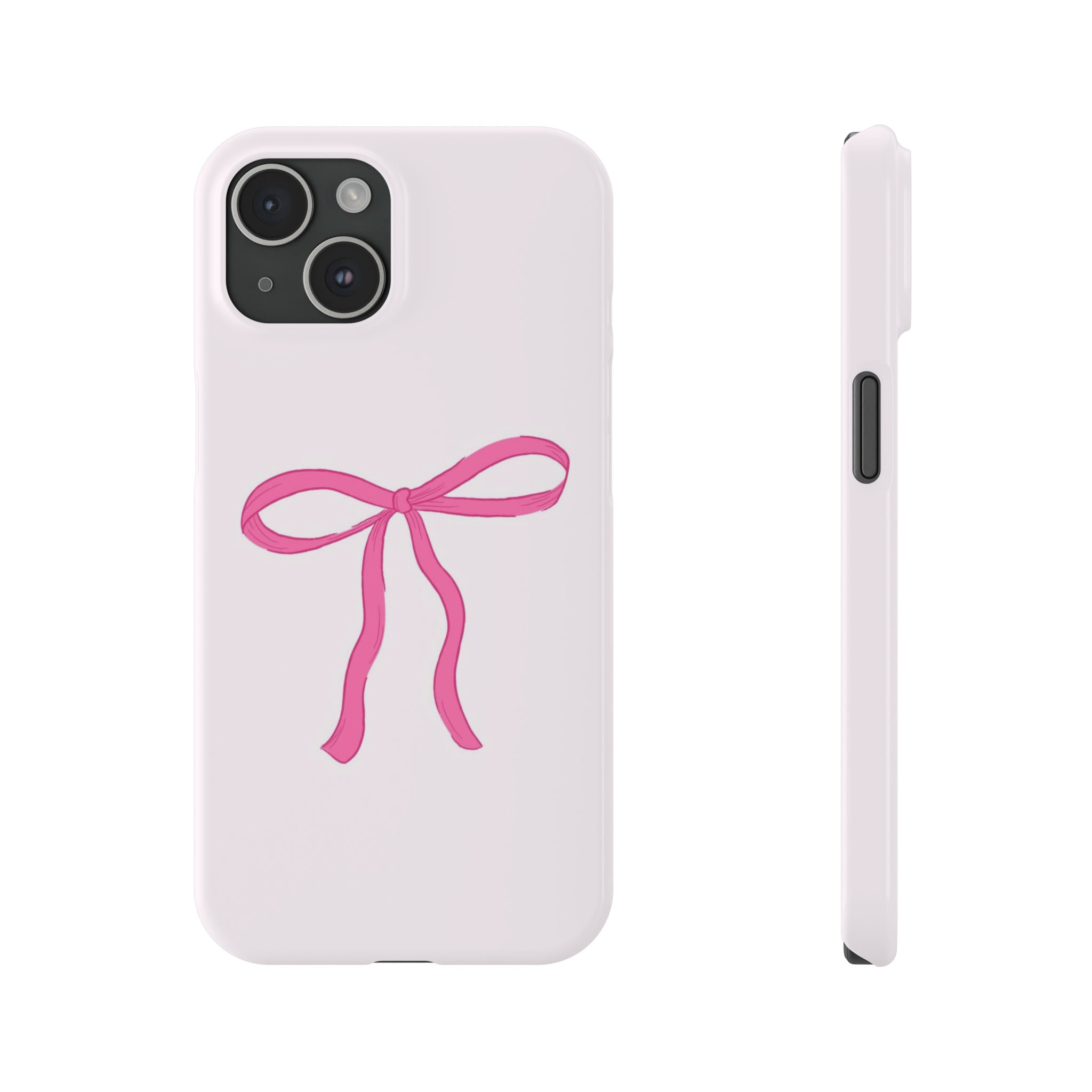 Pink Bow Phone Case, Cute Phone Case, Big Bow, Girly -- iPhone 15, 14, 13,  11, XR, XS, Etc - Etsy