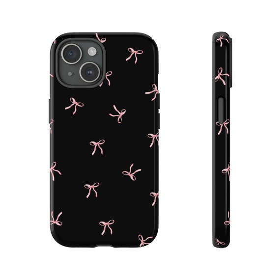 Black and Pink Bows Phone Case, Sleek Black Bow Design, Pink Coquette Ribbon Bow, iPhone and Android/ Samsung, Tough Protective Case - Etsy Black and Pink Bows Phone Case, Sleek Black Bow Design, Pink Coquette Ribbon Bow, iPhone and Android/ Samsung, Tough Protective Case - Etsy