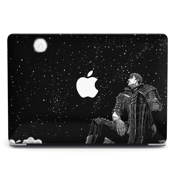 Berserk Anime Warrior Furrious Woman Swordwoman Macbook Printed Case All Models Mac Air 13 M2 Nature Macbook Pro 13 15 16 Art Mac Pro 14