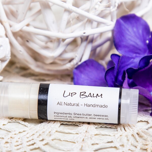 100% Natural Moisturizing Lip Balm with vitamin e & aloe vera oil for long lasting relief and deep moisturizing, wellness, essential oils.