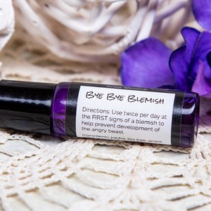 Blemish Treatment, prevent pimples & acne, natural remedy for anti-blemish treatment, personal care, wellness products with essential oils