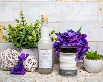 Gentle Face Cleanser: Natural Skincare, Removes Waterproof Makeup