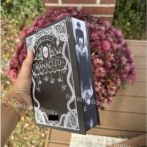 Manacled Book Entire Novel Sprayed Edges Special Edition