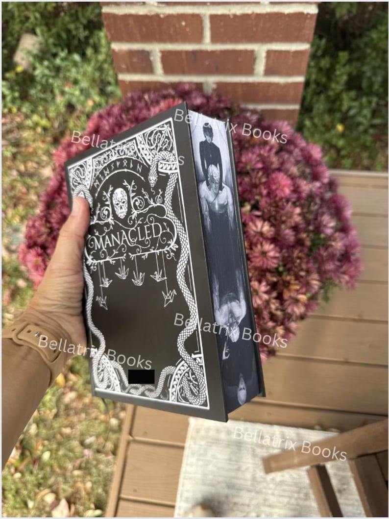 Manacled Book Entire Novel Sprayed Edges Special Edition