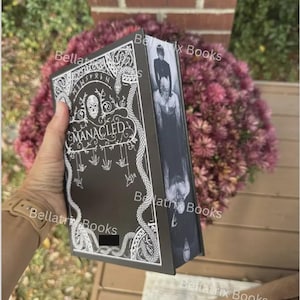 Manacled Book Entire Novel Sprayed Edges Special Edition