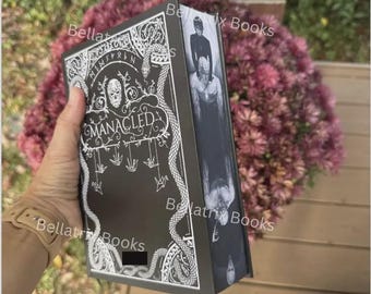Manacled Book Cała powieść Sprayed Edges Wydanie specjalne
