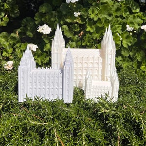 LDS temple 3D print WITHOUT Moroni