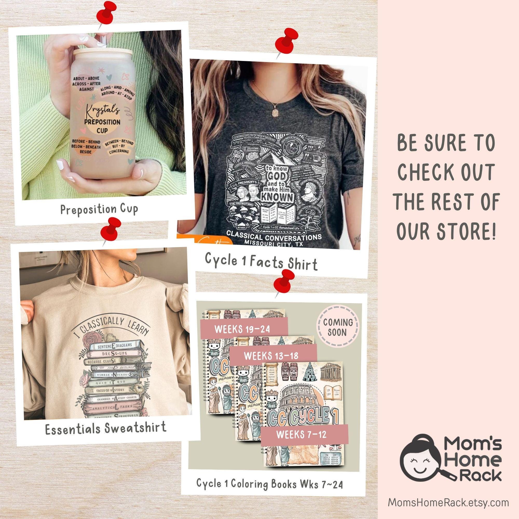 CC Cycle 1 Coloring Book Gift for CC Student Classical Conversations ...