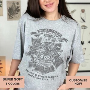 Personalized Cycle 1 Memory Master Shirt Gift For Memory Master Student Tee End of Year Gift Classical Conversations Director Gift Vintage