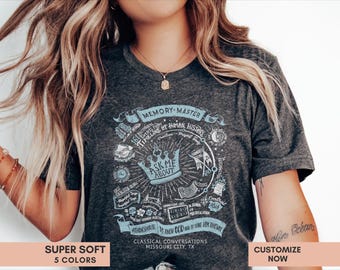 Personalized CC Cycle 2 Memory Master Shirt Gift for CC Tutor T-Shirt Classical Conversations End of Year Gift Foundations Tee Director Gift