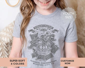 Personalized Cycle 1 Memory Master Shirt Gift for Memory Master Student Tshirt Classical Conversations End of Year Gift Vintage Shirt Youth