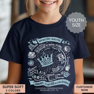 Personalized CC Cycle 2 Memory Master Youth Shirt Gift for CC Student T-shirt CC End of Year Gift Foundations Tee Crown Memory Master Gift
