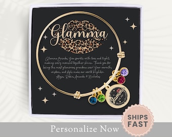 Personalized Teacher Bracelet Gift For Teacher Bangle Jewelry Teacher Appreciation Charm Bracelet Birthstones Gift From Student Card Apple