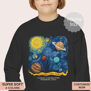 CC Youth Van Gogh sweatshirt