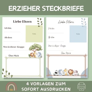 4 profielsjablonen voor docenten | Profielen voor kinderdagverblijf/crèche | Profielen basisschool | Profielsjablonen | Profielen voor docenten