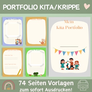 Portfolio templates | Templates for educators | Portfolio templates for nursery schools | Kindergarten templates | Educator templates | Portfolio kindergarten