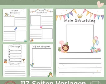 Portfolio Templates | Kindergarten Templates | Portfolio Templates for Nursery | Templates for Early Childhood Educators | Portfolio Template for Daycare Centers | Kindergarten Portfolio