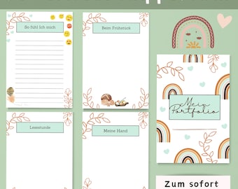 64 Portfolio Templates | Templates for Educators | Portfolio Templates for Nursery Schools | Portfolio for Kindergartens | Portfolio for Daycare Centers | Portfolio Templates