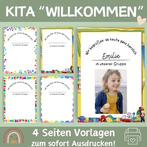 Daycare portfolio templates | Welcome templates | Educator templates | Portfolio templates | Welcome templates | Nursery portfolio | PDF