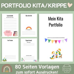 4 Geburtstagsvorlagen Kindergarten | Vorlagen für Erzieher |  Portfolio Vorlagen | Geburtstagsvorlagen Krippe/Kita | Geburtstag Vorlagen