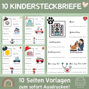 4 Geburtstagsvorlagen Kindergarten | Vorlagen für Erzieher |  Portfolio Vorlagen | Geburtstagsvorlagen Krippe/Kita | Geburtstag Vorlagen