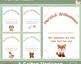Portfolio Templates Welcome | Templates for Educators | Portfolio Templates for Kindergarten/Nursery | Portfolio for Settling-In | Notice Board for Daycare/Nursery