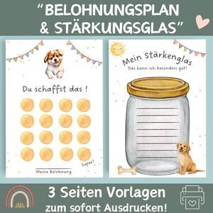 Reward plan for dogs | Reward chart for dogs | Reinforcement plan for toddlers | Reward system for potty training | Reward chart for children