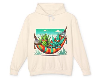 Tequila Graphic Sweatshirt, Funny Hoodies Stoner, Agave and Leaf Design, Relaxed Fit Unisex, tequila hoodie