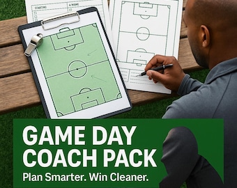 Soccer Coach Planning Templates, Game Day Cards, Practice Plans, Over 100 Drills, Goalkeeper Training, Progress tracking and more.