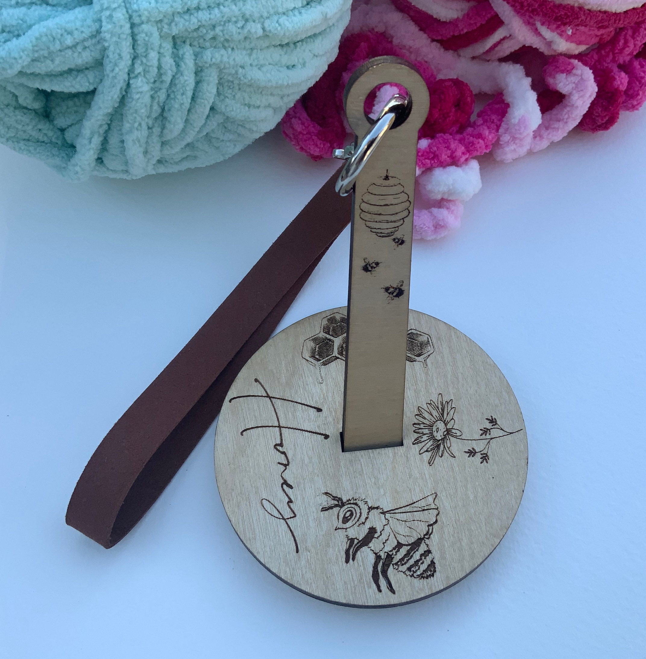Lemonwood: Handmade Wood Accessories - Sunrise Yarn Box – Quixotic