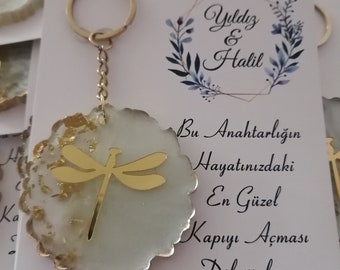 Personalized Wedding Keychain