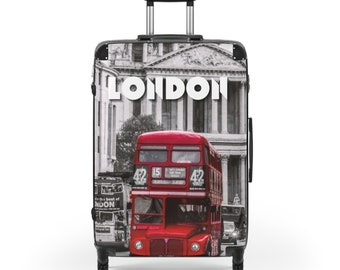 London Suitcase, Red buses, Travel bags, Travel Suite case.