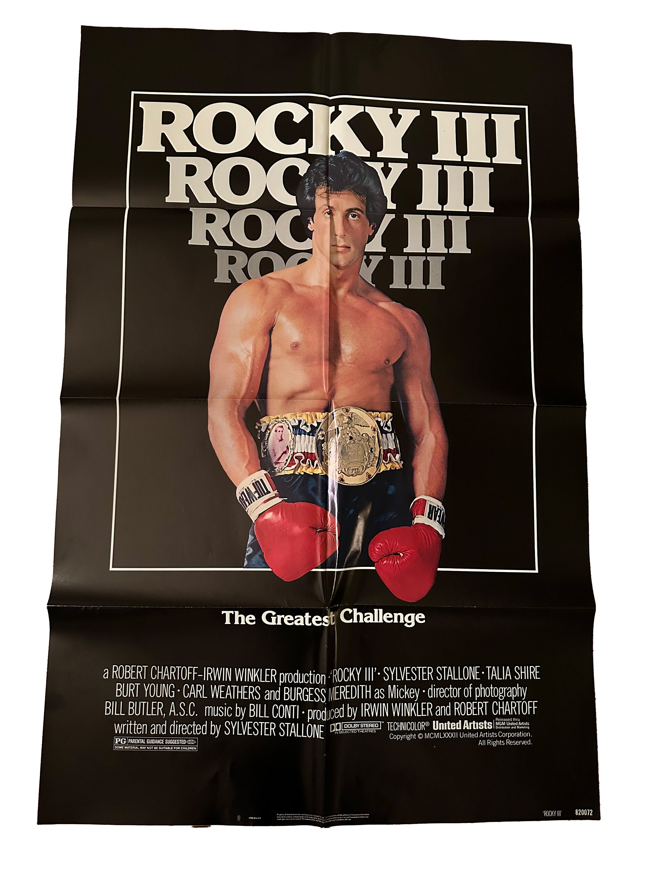 Rocky iii poster - Etsy 日本