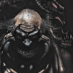 The Violator | Image Comics | Charcoal Portrait Art Print