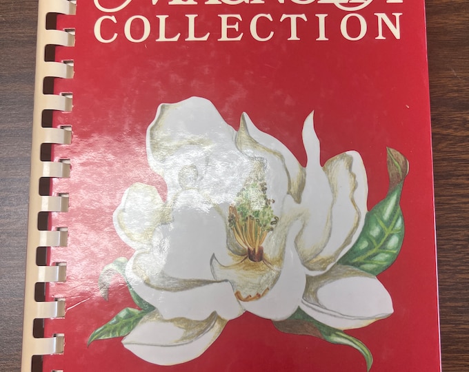 Vintage Cookbook Magnolia Collection 1985 Spiral Bound Gene Westbrook 1st Edition | Author Signed