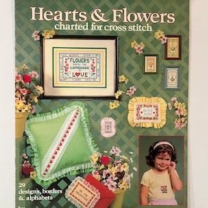 Cœurs et fleurs, Loisirs créatifs, brochure n° 230, 1982