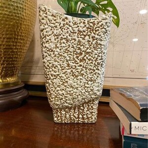 Stanford Sebring | Mid Century | Splatter | Vase | Pottery | Ceramic | Vintage