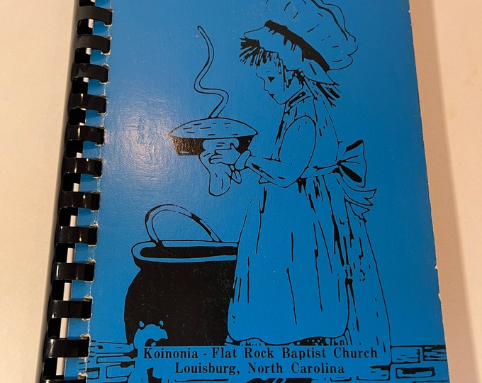 Sharing Our Best | Vintage Church Cookbook | Koinonia - Flat Rock Baptist Church Louisburg, NC