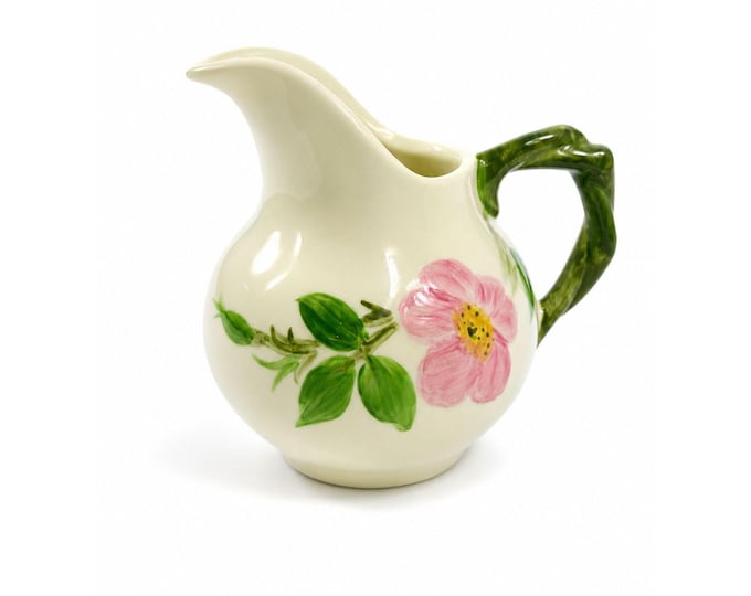 Stoneware Creamer Pitcher Franciscan Desert Rose Made In California USA Replacement China Vintage Classic Earthenware Traditional