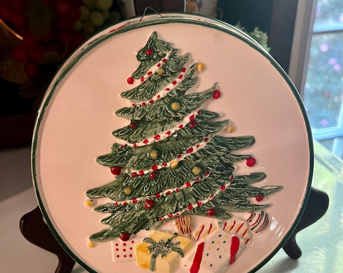 Vintage Ceramic Christmas Tree Mold by Sigma, Kitchen Home Christmas Wall Decoration, Retro Holiday