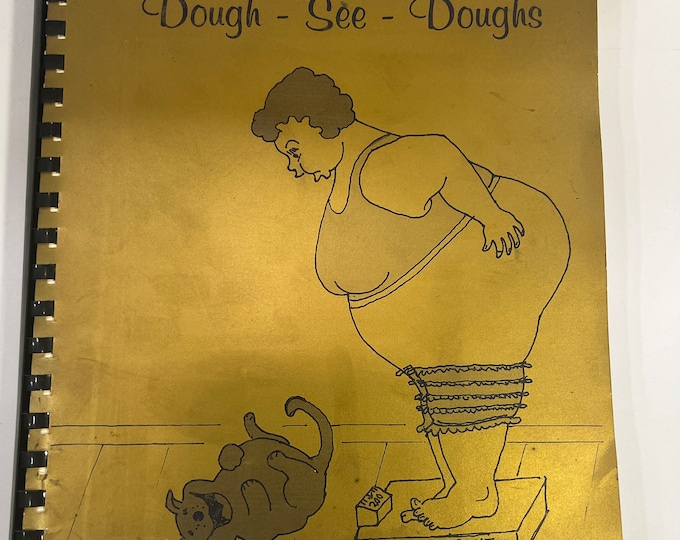 Vintage Cookbook Funny | Dough See Dough | Siler City NC | Western Square Dance Club