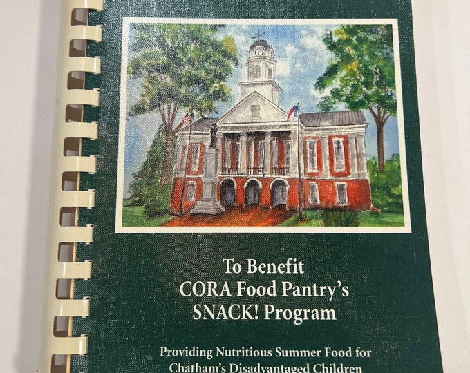 Vintage Cookbook | Chatham County NC | Chatham County Cooks | Fundraiser Cookbook | Vintage Recipes