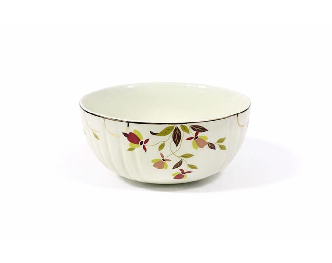 Mixing Bowl Hall Superior Jewel Tea Autumn Leaf Nesting Mixing Bowl 7.5" Vintage Kitchenware Replacement China Farmhome Cottage Granny Core