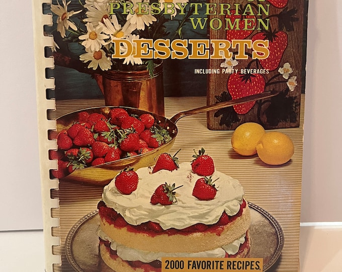 Vintage | Birmingham Alabama Presbyterian Church Women | Cookbook | 2000 recipes