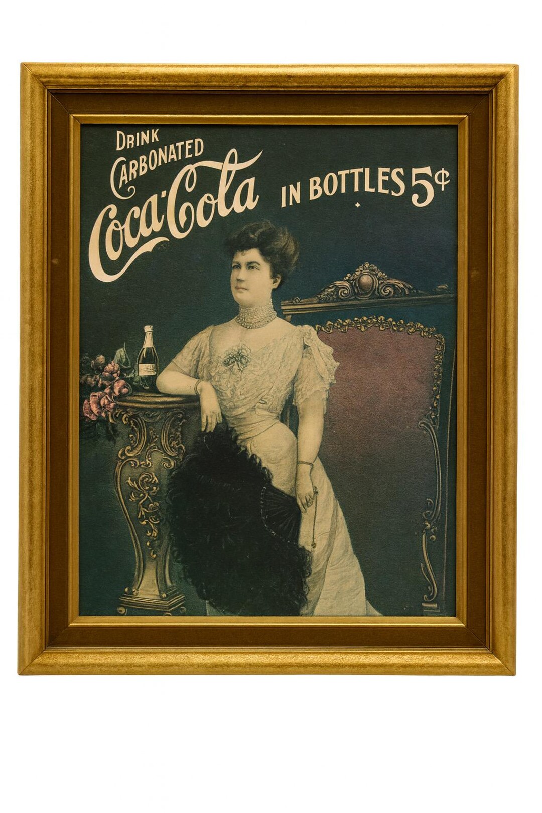 Wall Art Decor | Coca Cola Coke Advertising Painting | Lillian