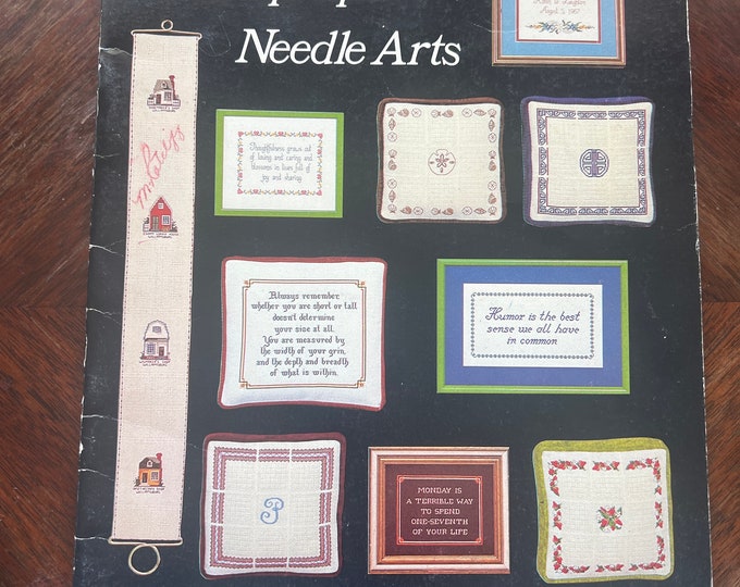 Count On Graphique Needle Arts Book 2 By Graphique Needle Arts Vintage Cross Stitch Pattern Booklet