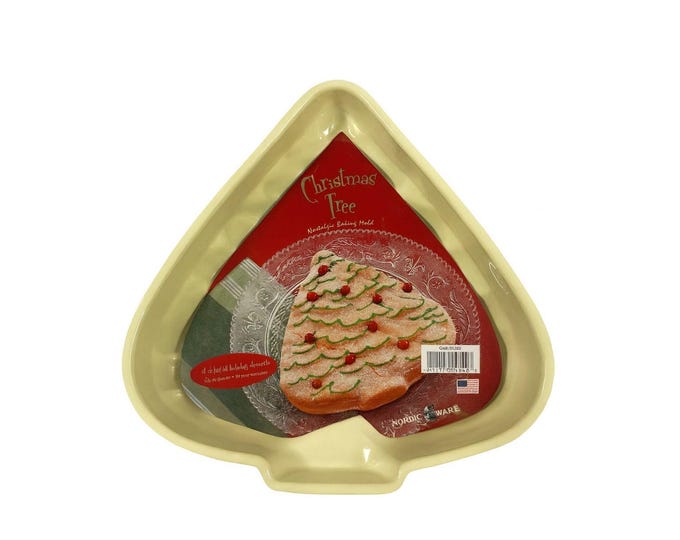 Nordic Ware Christmas Tree Nostalgic Baking Mold New Old Stock Sealed | Bakeware Holdiay Baking Cookware Kitchenware Kitchen